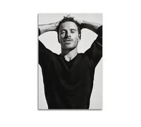 OESYSETCO Póster decorativo de Michael Fassbender con estrellas masculinas famosas, lienzo decorativo para pared e impresión artística moderna para dormitorio familiar, 40 x 60 cm