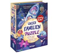 Oetinger FamilyFlow. Unser Familien-Puzzle: Große Teile für Kleine Hände. Kleine Teile für große Hände: 200 Teile in DREI unterschiedlichen Größen