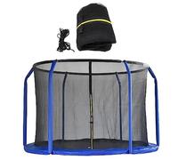 OEUBEQ Repuesto de Red para trampolín, anticaídas (Solo Red), Red Protectora Redonda para trampolín, repuestos para la Red de Seguridad para trampolín, repuestos de Seguridad 10FT/3.06m/8