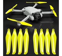 Oeudire Hélices Airscrew Stealth for 3 Pro y 4 Pro (Rojas, 4 hélices en el Set)(Electric)