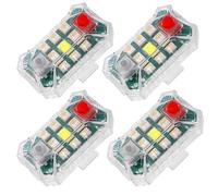Oeudire Luz estroboscópica Impermeable for dron, luz anticolisión, Luces Recargables for Vuelo Nocturno for Neo/Avata 2/Air 3S/Mini 4 Pro/Mini 4K/RC