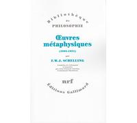 Oeuvre métaphysique: 1805-1821