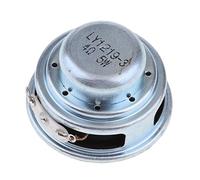OEUVREBY Altavoz magnético redondo de poliuretano de rango completo de 40 mm, 4 ohmios, 5 W, 16 bobinas