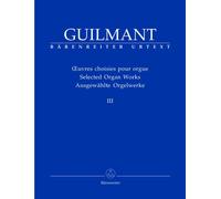 Oeuvres choisies pour orgue, volume 3
