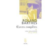 Oeuvres complètes (1972-1976)