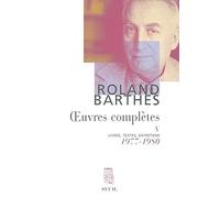 Oeuvres complètes (1977-1980)