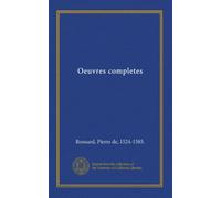 Oeuvres completes