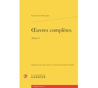 Oeuvres complètes: Tome 1