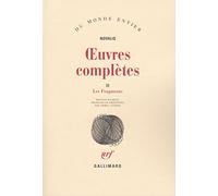 Oeuvres complètes: Tome 2, Les fragments