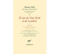 Oeuvres complètes: Tome 5, Ecrits de New York et de Londres, Volume 1, (1942-1943), Questions politiques et religieuses