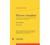Oeuvres complètes: Tome 8 A, 1761-1762