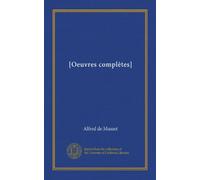 [Oeuvres complètes] (v.8)