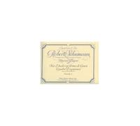 Oeuvres de robert schumann : orgue & pedale, 6 etudes en formes de canon & 4 esquisses. vol 1