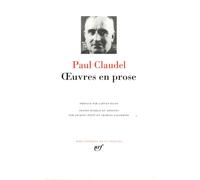 Oeuvres en prose