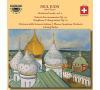 OEuvres orchestrales (Volume 2) - Suite en cinq mouvements, op. 93 - Symphonie en fa dièse mineur, op. 10