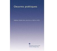Oeuvres poétiques