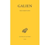 Oeuvres: Tome IX, Des habitudes