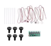 Oewnvmd Módulo Humidificador Kit de Bricolaje Tablero de Control de Nebulización Nebulizador Ultrasónico Controlador de Niebla Placa de Circuito 6 Boquillas