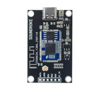 Oewwthy Módulo de Interfaz Digital Bluetooth USB A Salida I2S Tipo-C 5V Tarjeta de Sonido USB Decodificación Ldac QCC5181