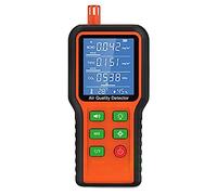 Oewwthy Monitor de Calidad del Aire Interior 5 en 1 Probador de Calidad del Aire, Kit de Prueba de Medidor de Calidad del Aire para CO2 DoméStico, TVOC, HCHO, Humedad