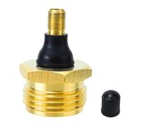 Oewwthy Tapón de Latón para Purga de Aire. Adaptador para Invernar. Ideal para Barcos, Caravanas, Sistemas de Riego, Remolques de Viaje y Autocaravanas.