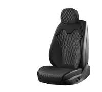 OEXRIG Fundas Asientos Coche Funda Universal para Asiento De Coche, con Absorción De Sudor Y Cojín Fresco, Universal, Dividida, para Un Solo Asiento Trasero Fundas para Asientos(Negro)