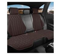 OEXRIG Fundas Asientos Coche Funda Universal para Asiento De Coche, Protección para Asientos De Coche, Accesorios para Coche Fundas para Asientos(Brown Rear Seats Set)