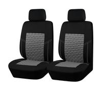 OEXRIG Fundas Asientos Coche Fundas De Asiento Universales De 4 Mm para Ford Mk6 para Transit, Compatibles con La Mayoría De Furgonetas Y Camiones Fundas para Asientos(A Gray)