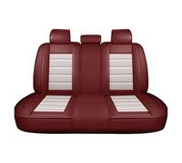 OEXRIG Fundas Asientos Coche Fundas para Asientos De Coche De Piel Sintética, Protector Banca Dividida, Ajuste Universal para La Mayoría De Los SUV Fundas para Asientos(F Rear)