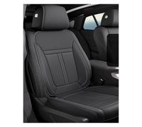 OEXRIG Fundas Asientos Coche Fundas para Asientos De Coche, Delanteras Y Traseras, con Borde Inferior Envolvente, Impermeables, Tipo Cojín Fundas para Asientos(Black 1PCS Front)