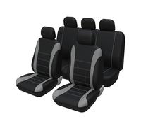 OEXRIG Fundas Asientos Coche Fundas Protectoras para Asientos de Coche para Nissan para Premiere, tamaño Universal Fundas para Asientos(Gray Full Set Q)