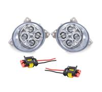 OEXRIG Luces Antiniebla para Scania G440 G450 Y P410 con Enchufe Faros Antiniebla LED Delanteros 1931614 1931613 Faros Antiniebla(1Pair and Plug)