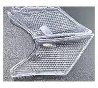 OEXRIG Moto Luces Traseras PARA JOG50 3YJ INTERMITENTE + TOPE DE LENTE/CUBIERTA GIRATORIA DELANTERA ARTÍSTICA + CUBIERTA luz trasera de motocicleta(Blanco)