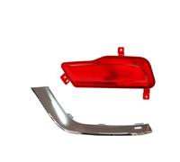 OEXRIG Para MG Para ZS Para ZX 2017-2019 Luz Parachoques Trasero Reflector Decorativo Advertencia Freno Antiniebla Luz Reflectora Parachoques Trasero(1 Pair Right)