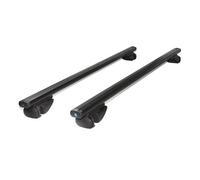 OEXRIGRU Coche Roof Rails Se Adapta A Vehículos con Portaequipajes Techo, SUV, Barras Transversales Kayak, Cargoline, Snowboard(Black 1.15M)