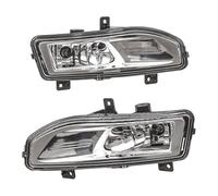 OEXRIGRU Faro antiniebla Delantero Para Nissan Para Rogue Para X-trail T32 2017 2018 2019 Soporte Luces Antiniebla Arnés Cubierta Faro Parrilla Bisel Tuning(2 pcs fog lights)