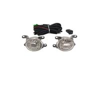 OEXRIGRU Faro antiniebla Delantero Para Toyota Para Hilux Para Revo 2020-2022 Parachoques Delantero Cubierta Luz Antiniebla Marcos Parrilla Cubre Cable Bisel(White fog and wires)