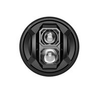 OEXRIGRU Faros principales Faro Delantero LED Redondo 7 Pulgadas Para Jeep JK, Para Wrangler TJ, LJ, JK Juego De Faros Delanteros(1pcs A)