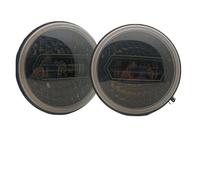 OEXRIGRU Faros principales Faros LED Redondos 7 Pulgadas Para Lada Para Niva 4X4 Para Todoterreno, Luces Circulación Diurna, Altas Y Bajas Juego De Faros Delanteros(Headlight 2pcs N)