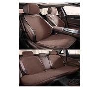 OEXRIGRU Funda De Asiento De Coche De Invierno Protector Interior Universal De Felpa Funda para Asientos De Coche Funda Asiento(Brown Whole Set)