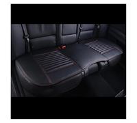 OEXRIGRU Funda Universal De Cuero Sintético para Asiento De Coche, Cojín para Asiento De Coche, Protector De Asiento De Automóvil Funda Asiento(1*Rear Red Line)
