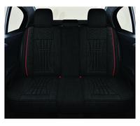 OEXRIGRU Juego Fundas Asientos para Captiva para Onix para Sonic para Malibu XL para Cavalier para Cruze para Orlando para Spark Fundas para Asientos Coche(Rear Seat-Black)