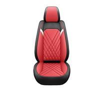 OEXRIGRU Juego Fundas Asientos para Chevrolet para Cruze para Blazer para Captiva para Camaro para Aveo para Malibu para Equinox Cubierta Asiento Coche(Black Red 1 Seat)