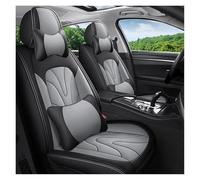 OEXRIGRU Juego Fundas Asientos para Chrysler Todos Los Modelos 300C 200 para Grand para Voyager para Pacifica Cubierta Asiento Coche Cobertura Completa(Black Gray 5 Seat-B)