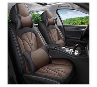 OEXRIGRU Juego Fundas Asientos para Chrysler Todos Los Modelos 300C 200 para Grand para Voyager para Pacifica Cubierta Asiento Coche Cobertura Completa(Black Coffee 5 Seat-B)
