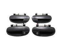 OEXRIGRU Manija Puerta Exterior Coche Para Daewoo Para Lanos 1995-2002 Manija De Puerta Exterior De Coche 96226249FL 96226250FR 96226329RL 96226330RR(1 juego)