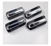 OEXRIGRU Manija Puerta Exterior Coche Para Ford Para F150 Para F 150 2015-2020 Manija Exterior Cromada Delantera Trasera Izquierda Derecha(1 sets)