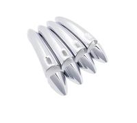 OEXRIGRU Manija Puerta Exterior Coche Para Opel Para Astra K 2016 2017 2018 ABS Estilo De Coche Cubierta Cromada Manija Puerta Adhesivos Embellecedores(4 Buttons)