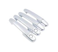 OEXRIGRU Manija Puerta Exterior Coche Para Toyota Para Corolla E140 E150 2007-2013 ABS Coche Cubierta Manija Puerta Embellecedor Accesorios Pegatinas(Chrome 2Keyholes 4door)