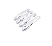 OEXRIGRU Manija Puerta Exterior Coche Para Toyota Para Prius C Para Aqua Para NHP10 2012-2019 ABS Cubierta De Manija Puerta Conjunto Pegatinas Embellecedoras(Chrome 1 Keyhole 4 doors)